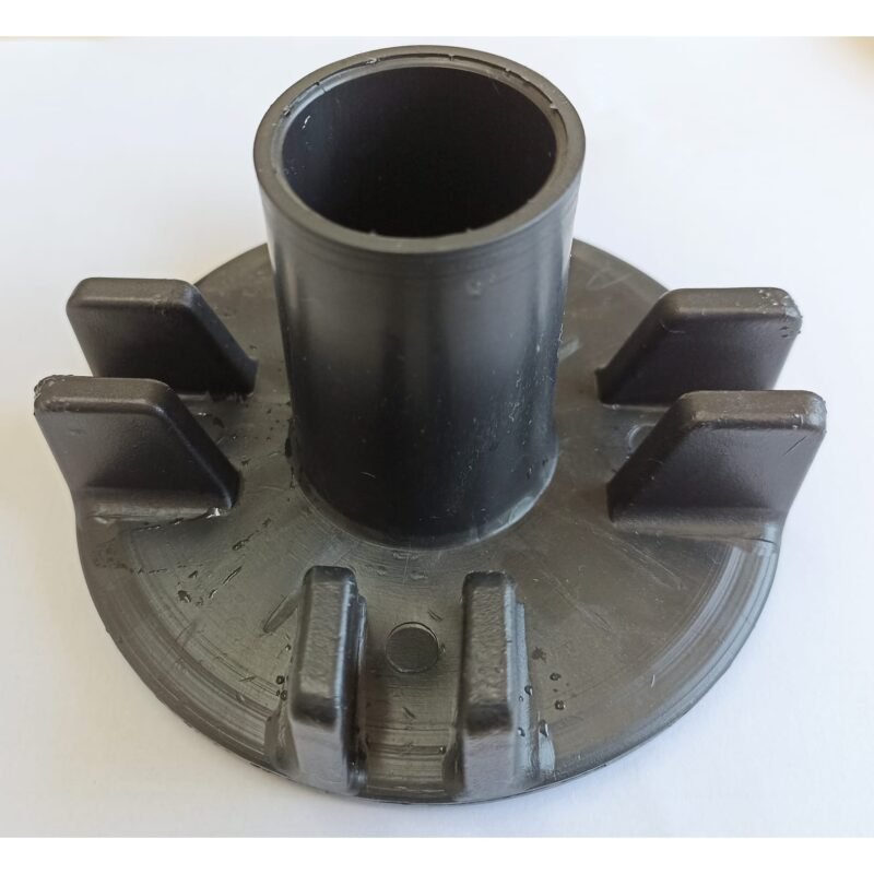 FLANGE FURADO BAIXO VARAL PRETO POSTIÇO 34 mm