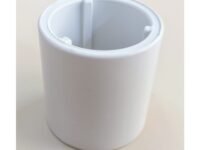TUBETE BRANCO 40 mm PX (40x38 mm FURO 30 mm)