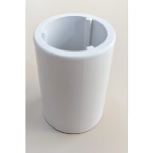 TUBETE BRANCO 55 mm PX (55x38 mm FURO 30 mm)