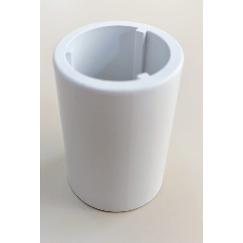 TUBETE BRANCO 55 mm PX (55x38 mm FURO 30 mm)